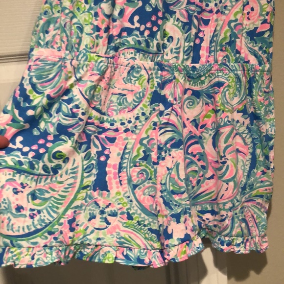 Girls Lilly Pulitzer 12/14 Brienne romper - Picture 2 of 5